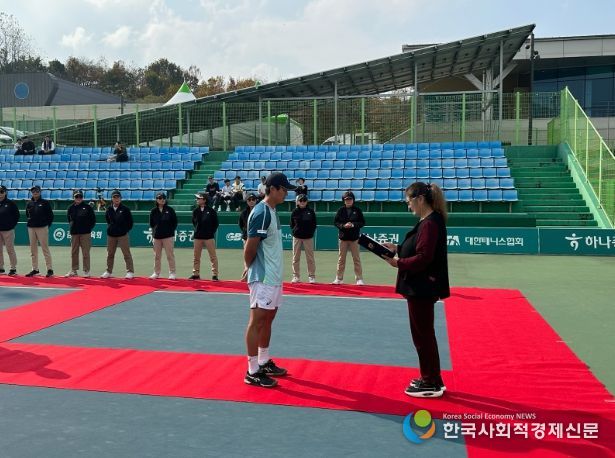 '제78회 한국테니스선수권대회' 이재문 단식 우승