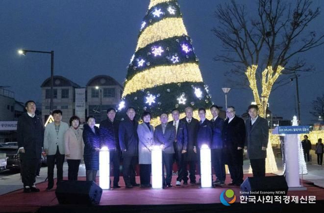 연천군, ‘2025 크리스마스 빛의 거리 점등식’ 개최