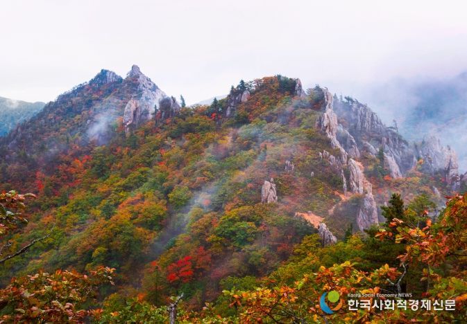 금상 어승완 공룡능선의비경(경기 군포)