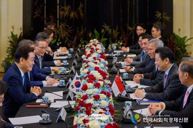 한-싱가포르 정상회담(청와대)