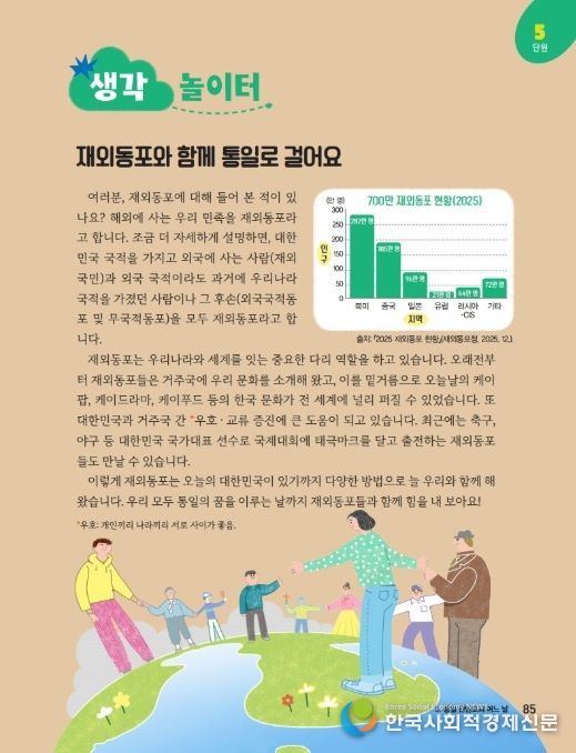 초등학교 6학년 도덕교과서 p.85 수록