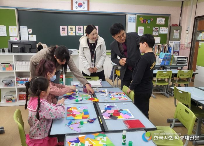도교육청 홍정표 제2부교육감 학교 현장 방문